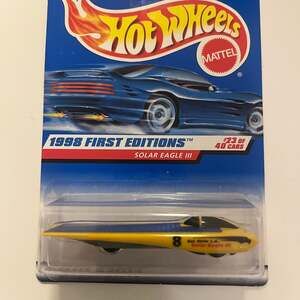 Mattel Hot Wheels 1998 First Edition Solar Eagle III #650